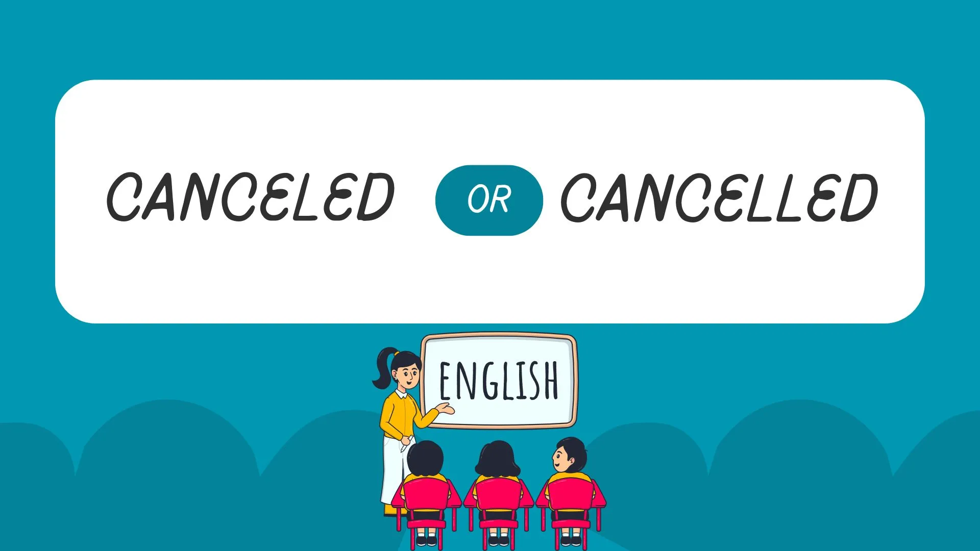 "canceled or cancelled"