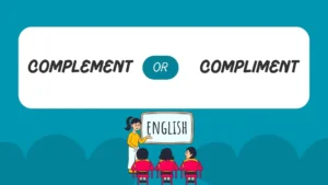 complement or compliment