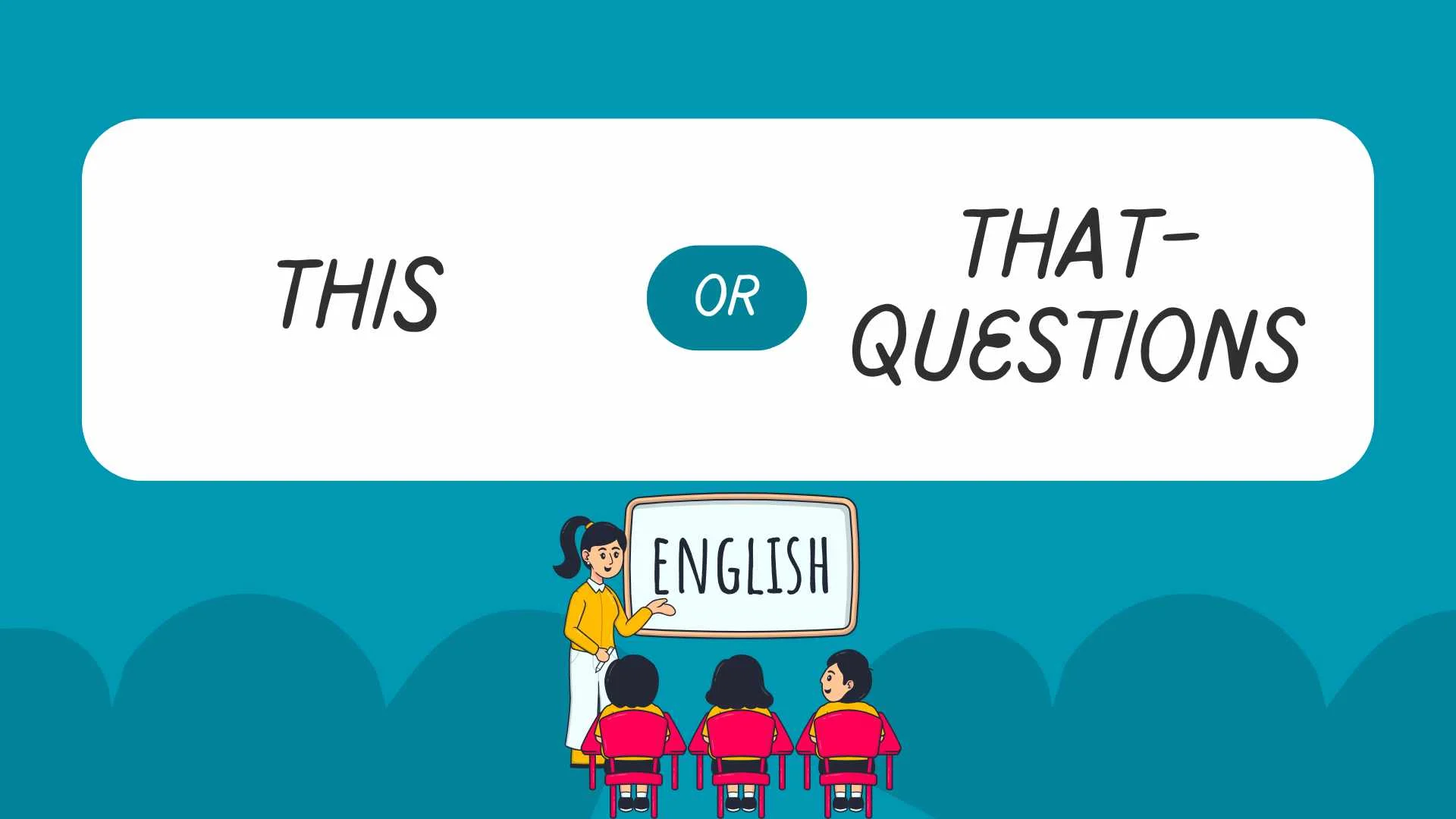 "this or that questions"