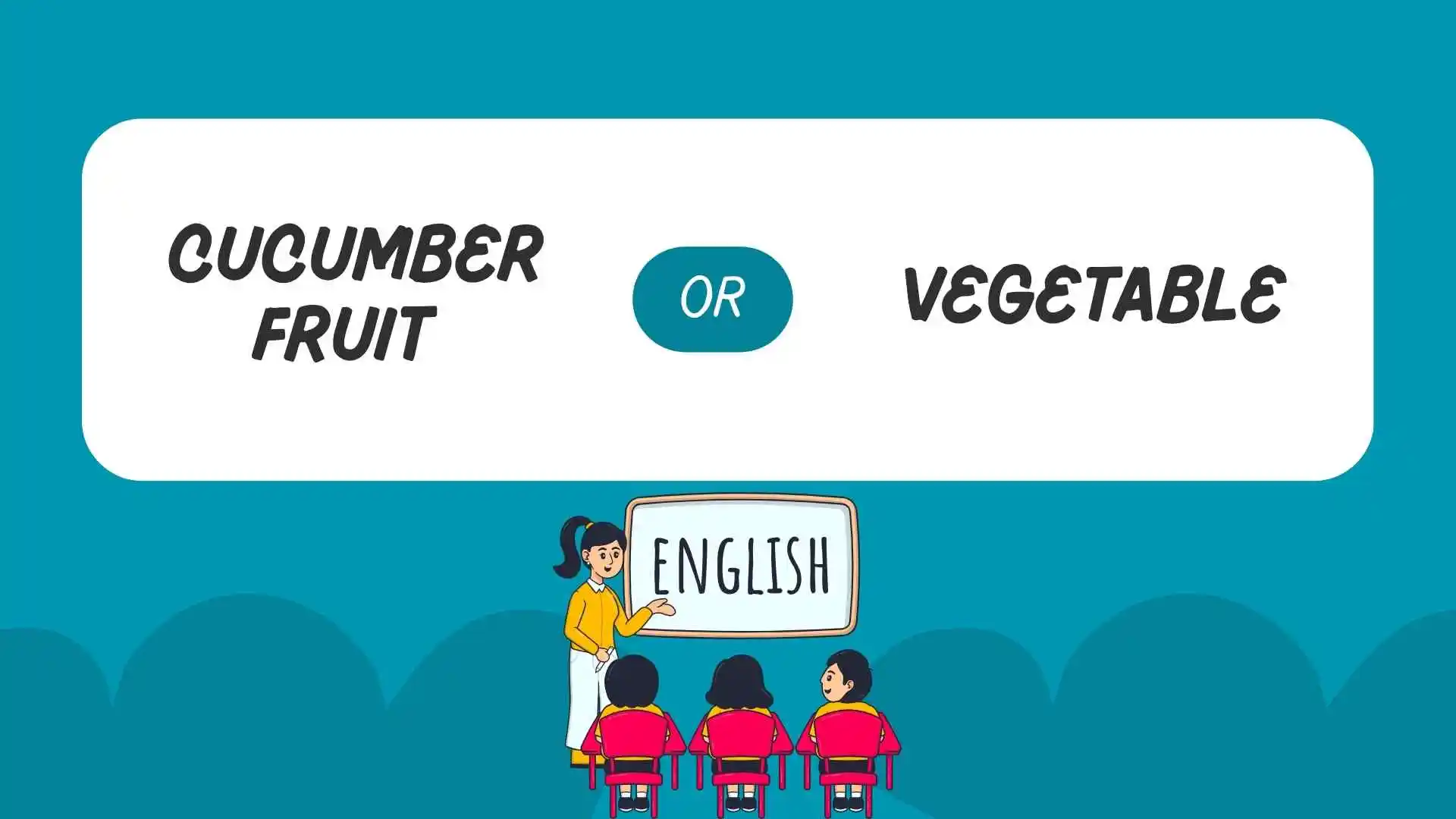 cucumber fruit or vegetable