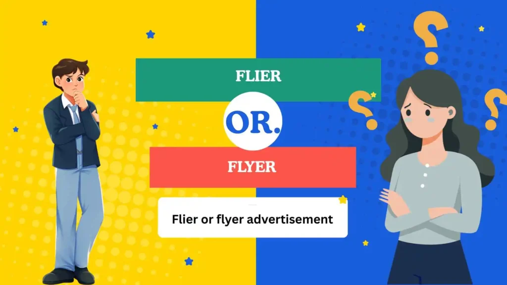 flier or flyer