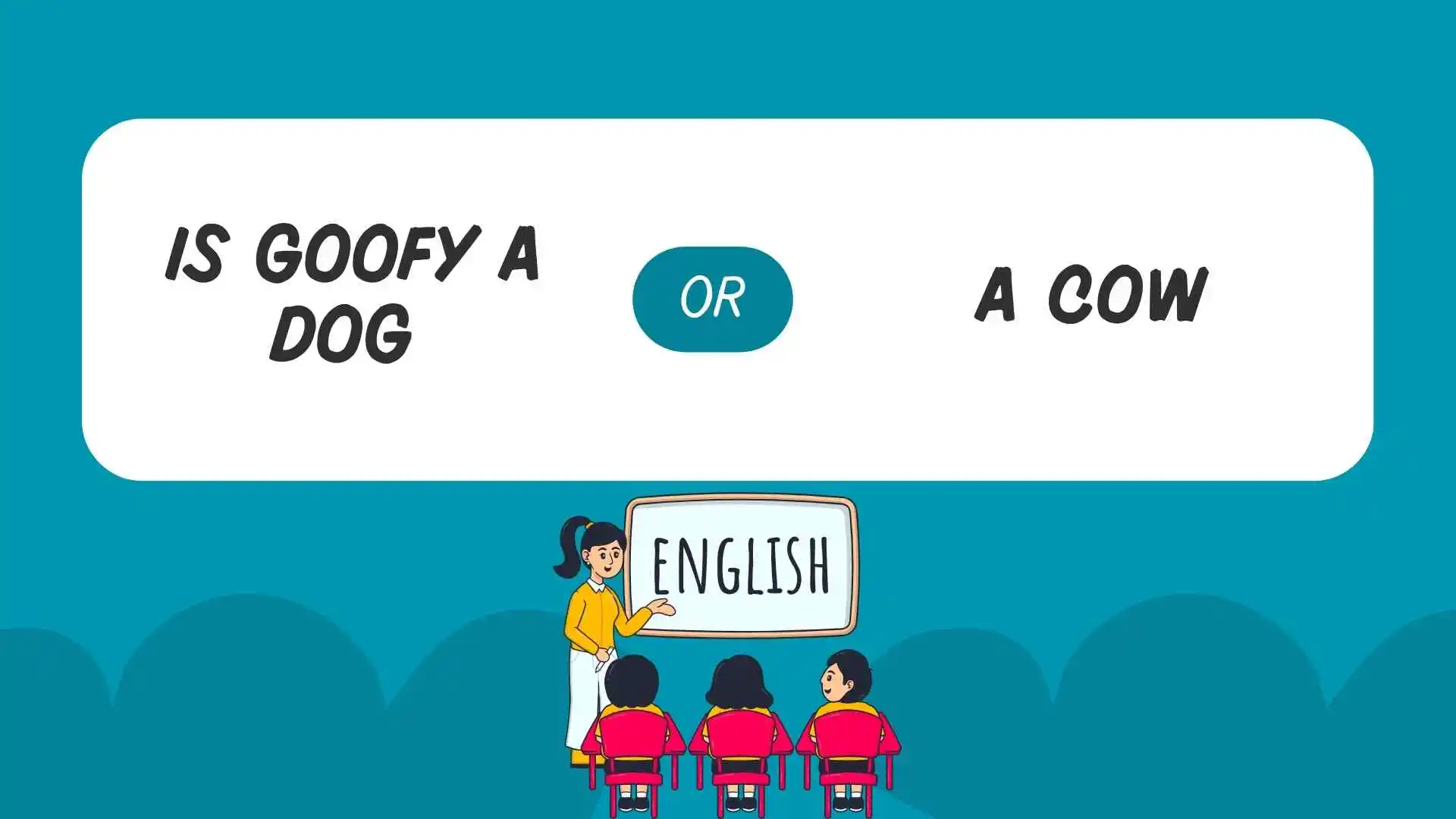 is goofy a dog or a cow