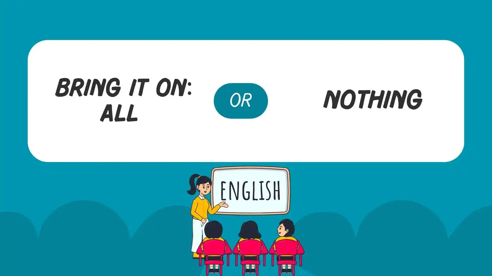 bring it on: all or nothing