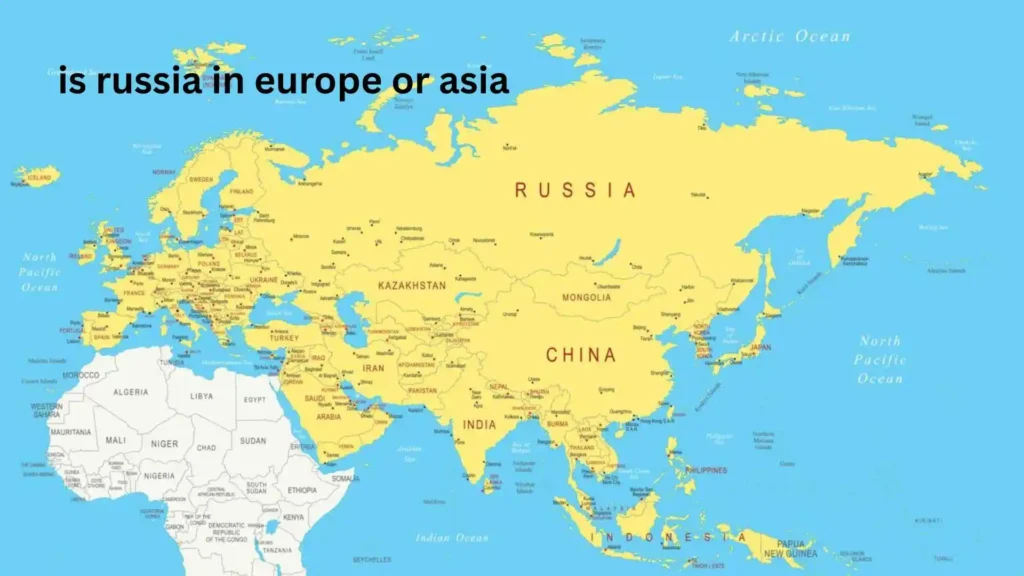 is russia in europe or asia