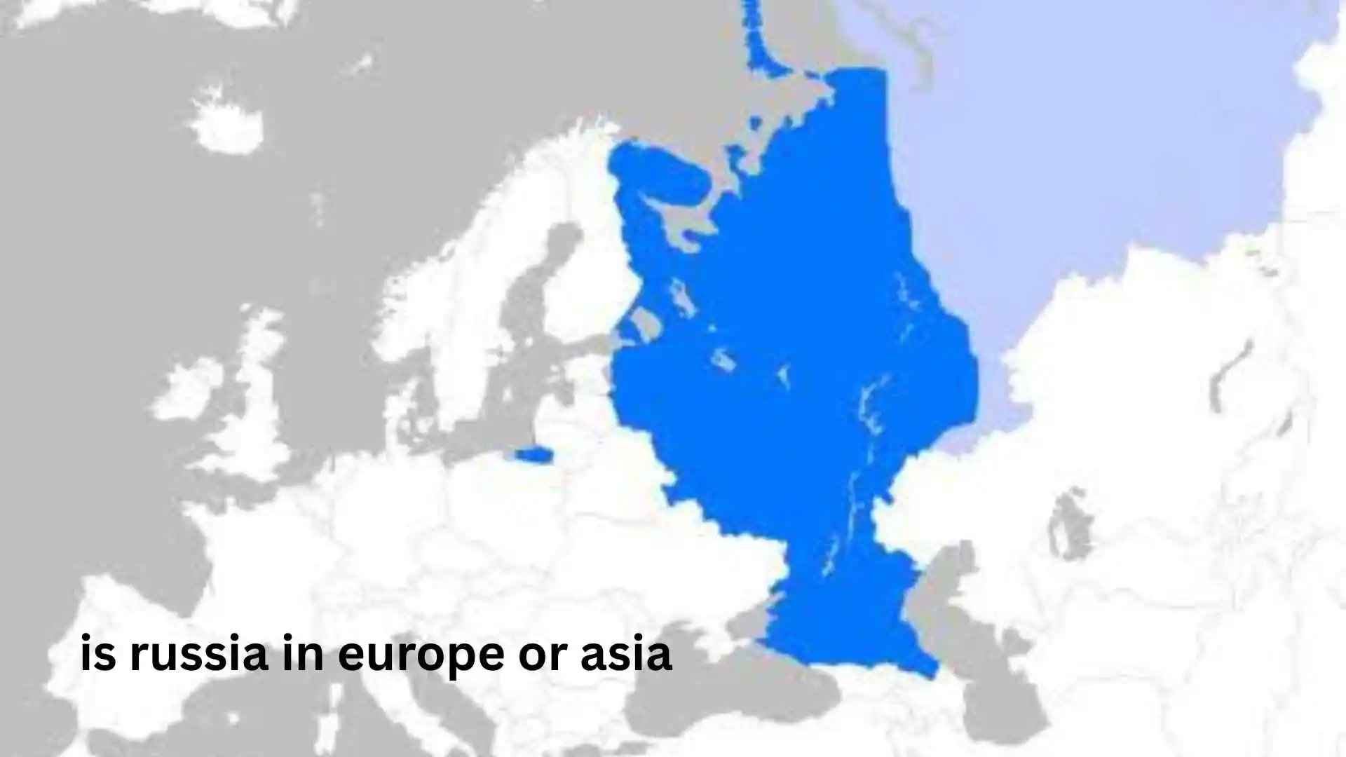 is russia in europe or asia