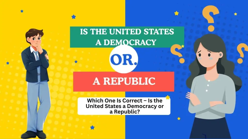 is the united states a democracy or a republic