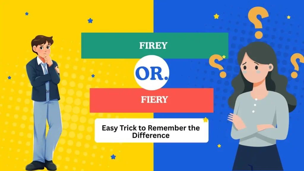 firey or fiery
